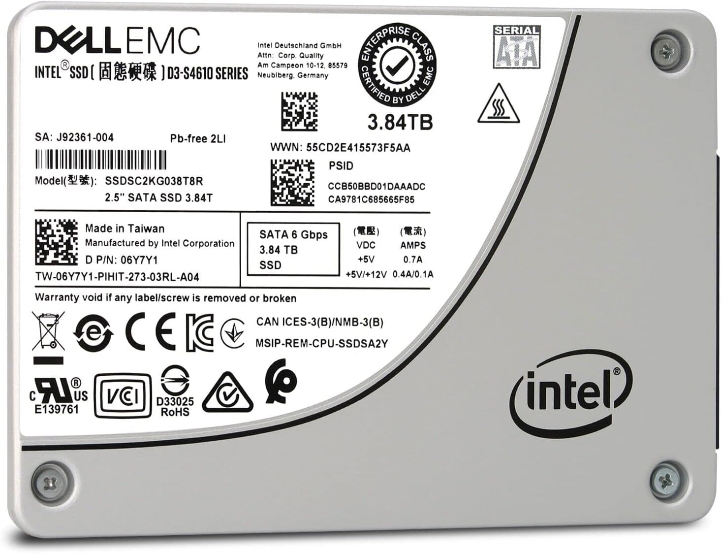 Samsung PM1643 30.72TB